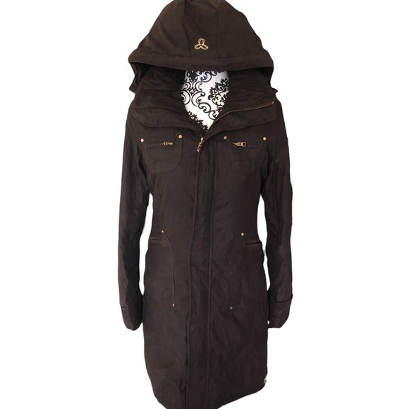 TNA Aritzia Brown long Coat - Picture 1 of 16